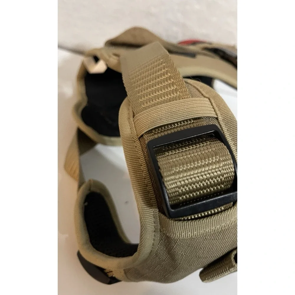 Kong Ultra Durable Tactical Dog Vest Harness Tan Sz Large Without Tags